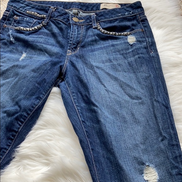 Distressed studded jeans - Picture 4 of 4